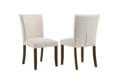 106412 Paxton Upholstered Dining Side Chair Beige (Set of 2)