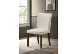 106412 Paxton Upholstered Dining Side Chair Beige (Set of 2)