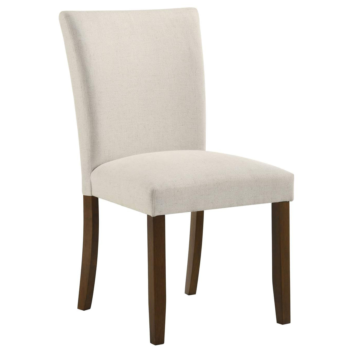 106412 Paxton Upholstered Dining Side Chair Beige (Set of 2)