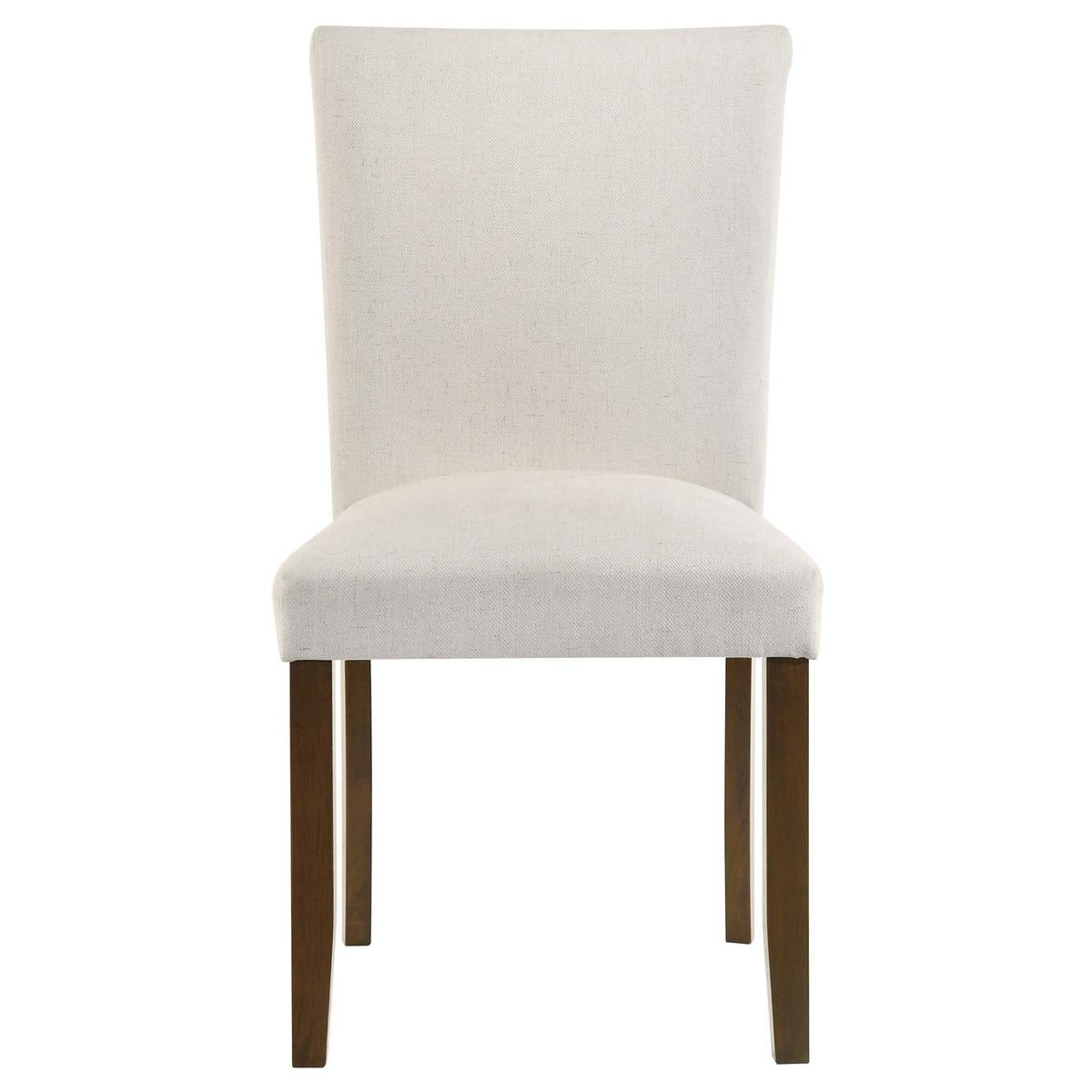 106412 Paxton Upholstered Dining Side Chair Beige (Set of 2)
