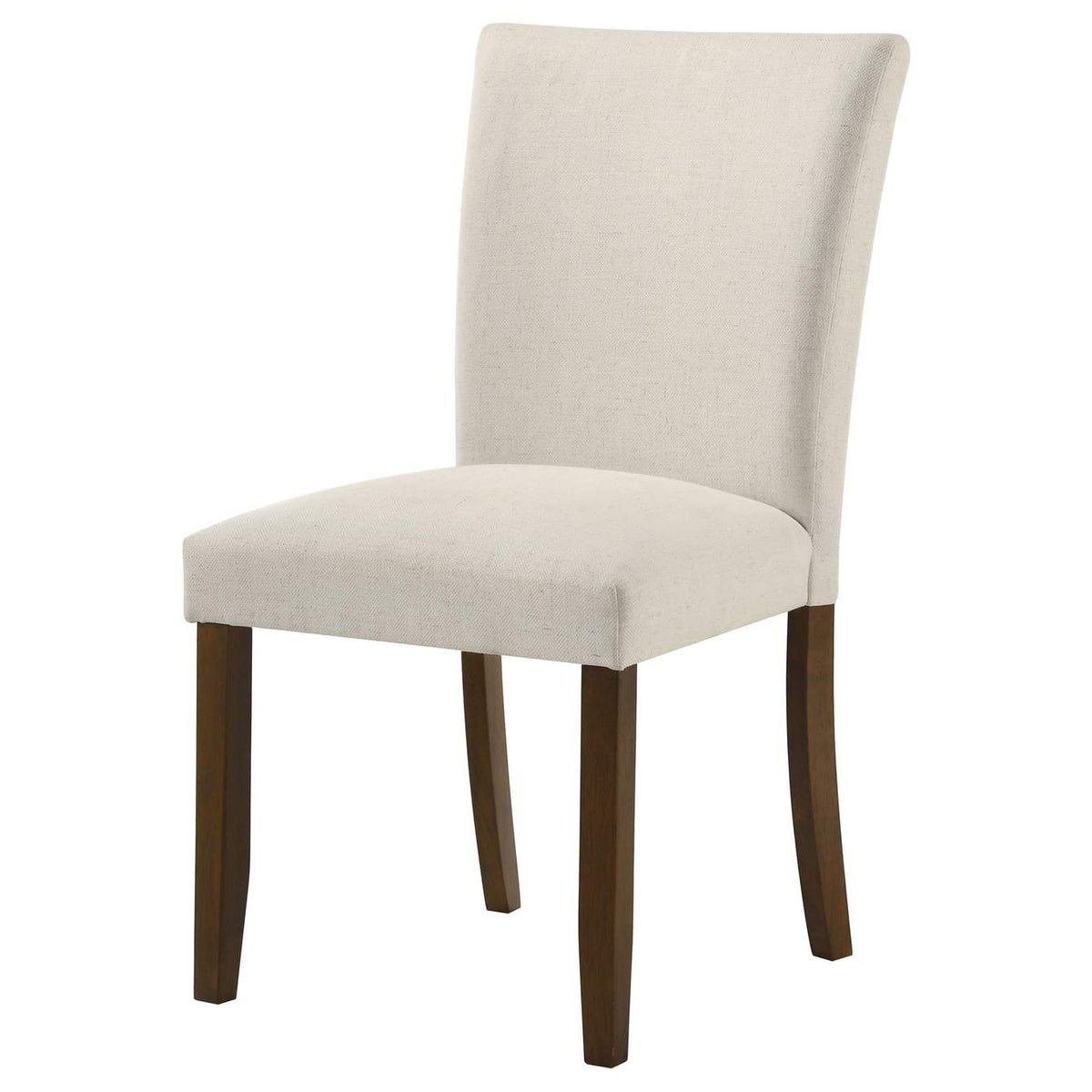 106412 Paxton Upholstered Dining Side Chair Beige (Set of 2)
