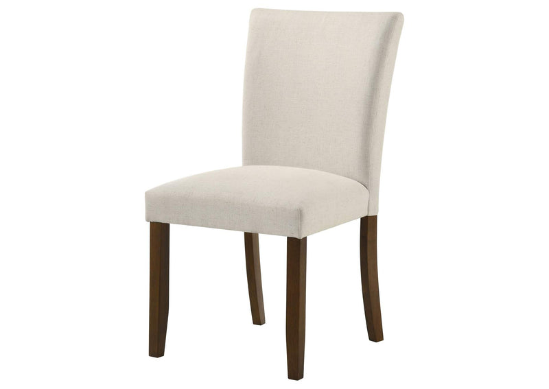 106412 Paxton Upholstered Dining Side Chair Beige (Set of 2)