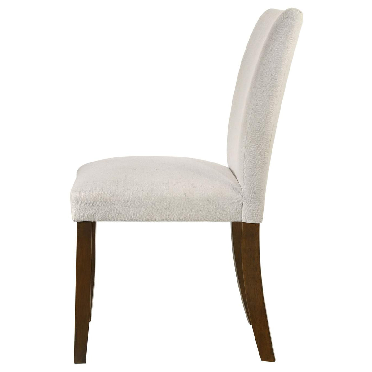 106412 Paxton Upholstered Dining Side Chair Beige (Set of 2)