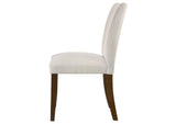 106412 Paxton Upholstered Dining Side Chair Beige (Set of 2)