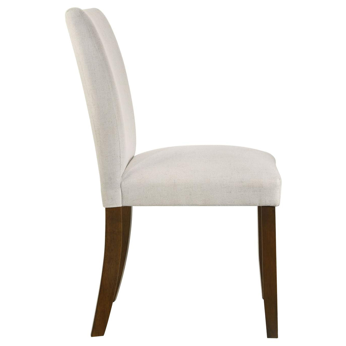 106412 Paxton Upholstered Dining Side Chair Beige (Set of 2)
