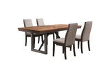106581-S5G Spring Creek 5-piece Rectangular Dining Table Set Taupe