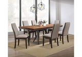 Spring Creek 7-piece Rectangular Dining Table Set Taupe
