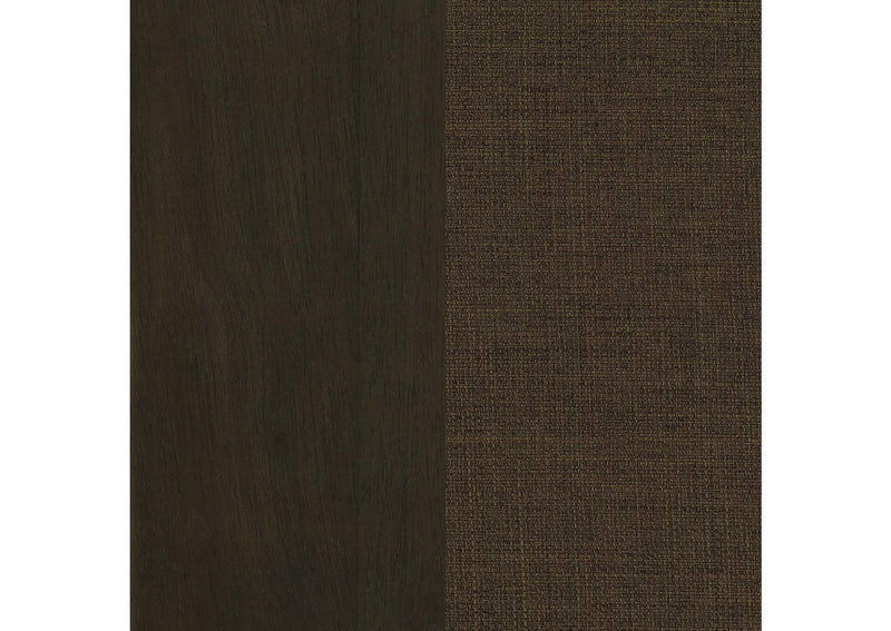 106582 Spring Creek Upholstered Dining Chair Chocolate (Set of 2)