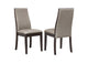 106583 Spring Creek Upholstered Dining Chair Taupe (Set of 2)