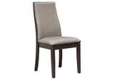 106583 Spring Creek Upholstered Dining Chair Taupe (Set of 2)