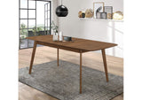 106591 Redbridge 75-inch Extension Leaf Dining Table Natural Walnut