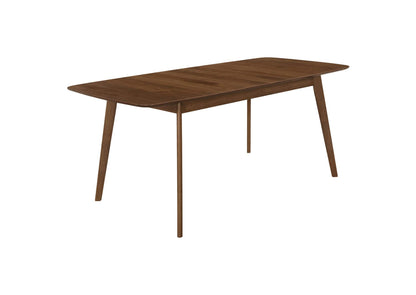106591 Redbridge 75-inch Extension Leaf Dining Table Natural Walnut