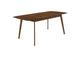 106591 Redbridge 75-inch Extension Leaf Dining Table Natural Walnut