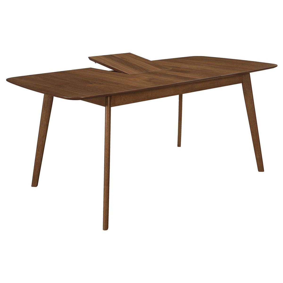 106591 Redbridge 75-inch Extension Leaf Dining Table Natural Walnut