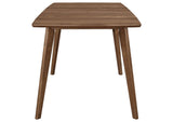 108080-S6 Alfredo 6-piece Butterfly Leaf Dining Set Natural Walnut