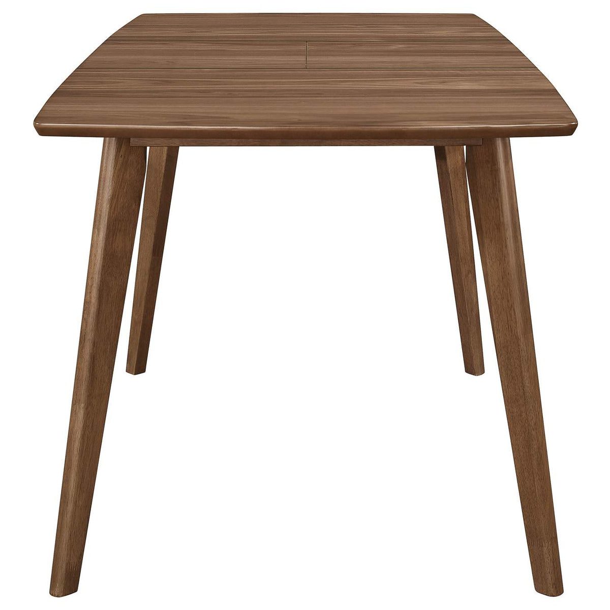 108080 Alfredo 63-inch Extension Leaf Dining Table Natural Walnut