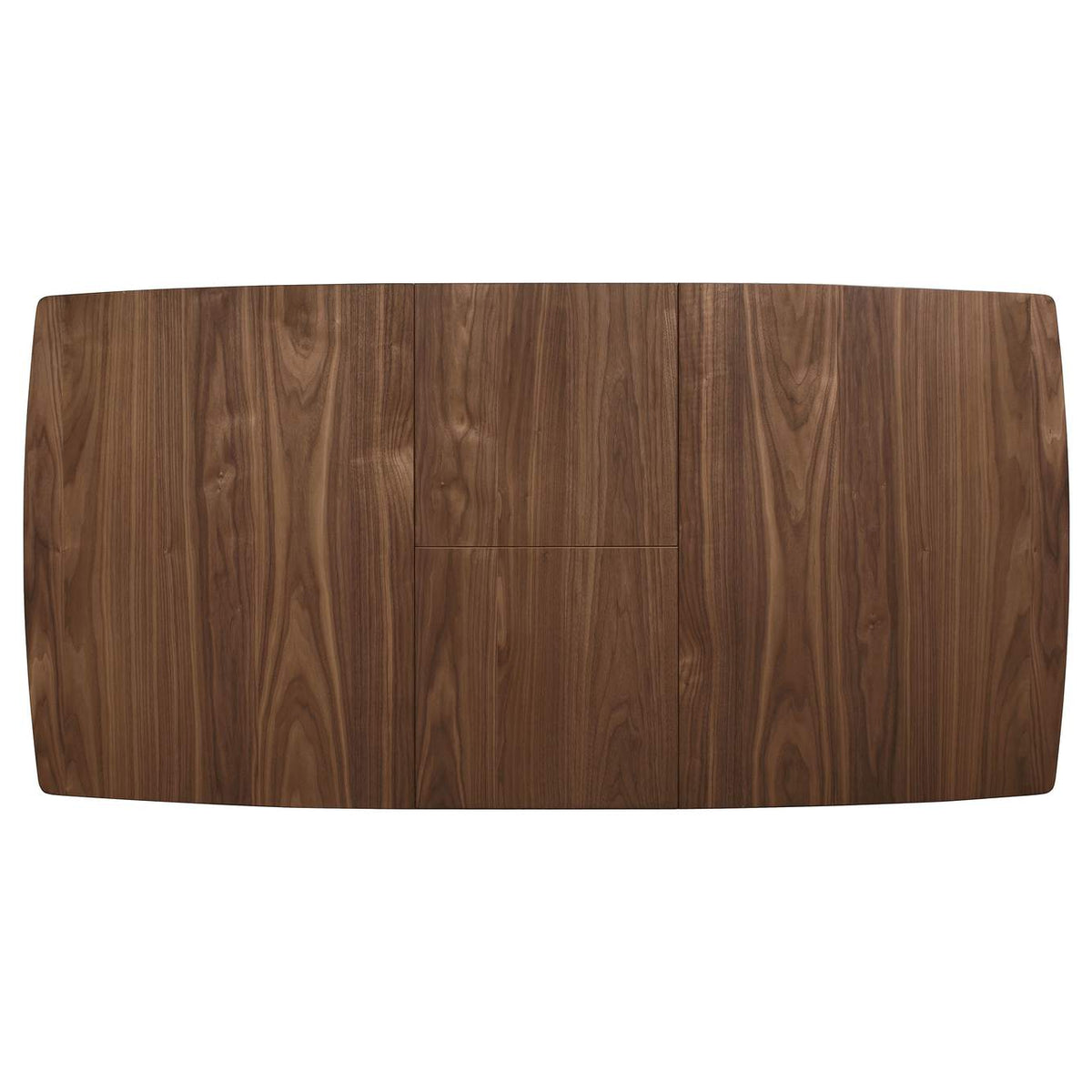 108080 Alfredo 63-inch Extension Leaf Dining Table Natural Walnut