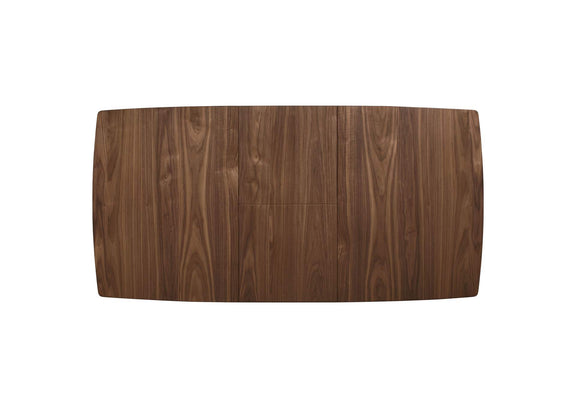 108080 Alfredo 63-inch Extension Leaf Dining Table Natural Walnut