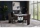 D12BT+D12BS-BRWN_7_PC D12 BAR TABLE AND 6 D12 BROWN BAR STOOLS