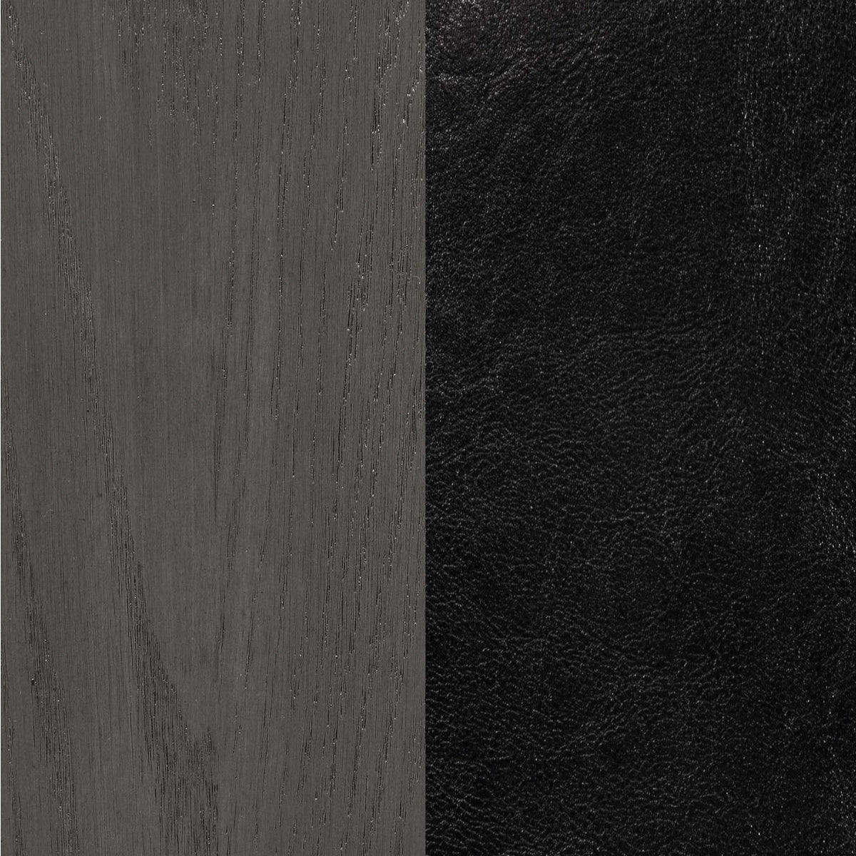 108212 Lavon Wood Dining Side Chair Black and Medium Grey (Set of 2)