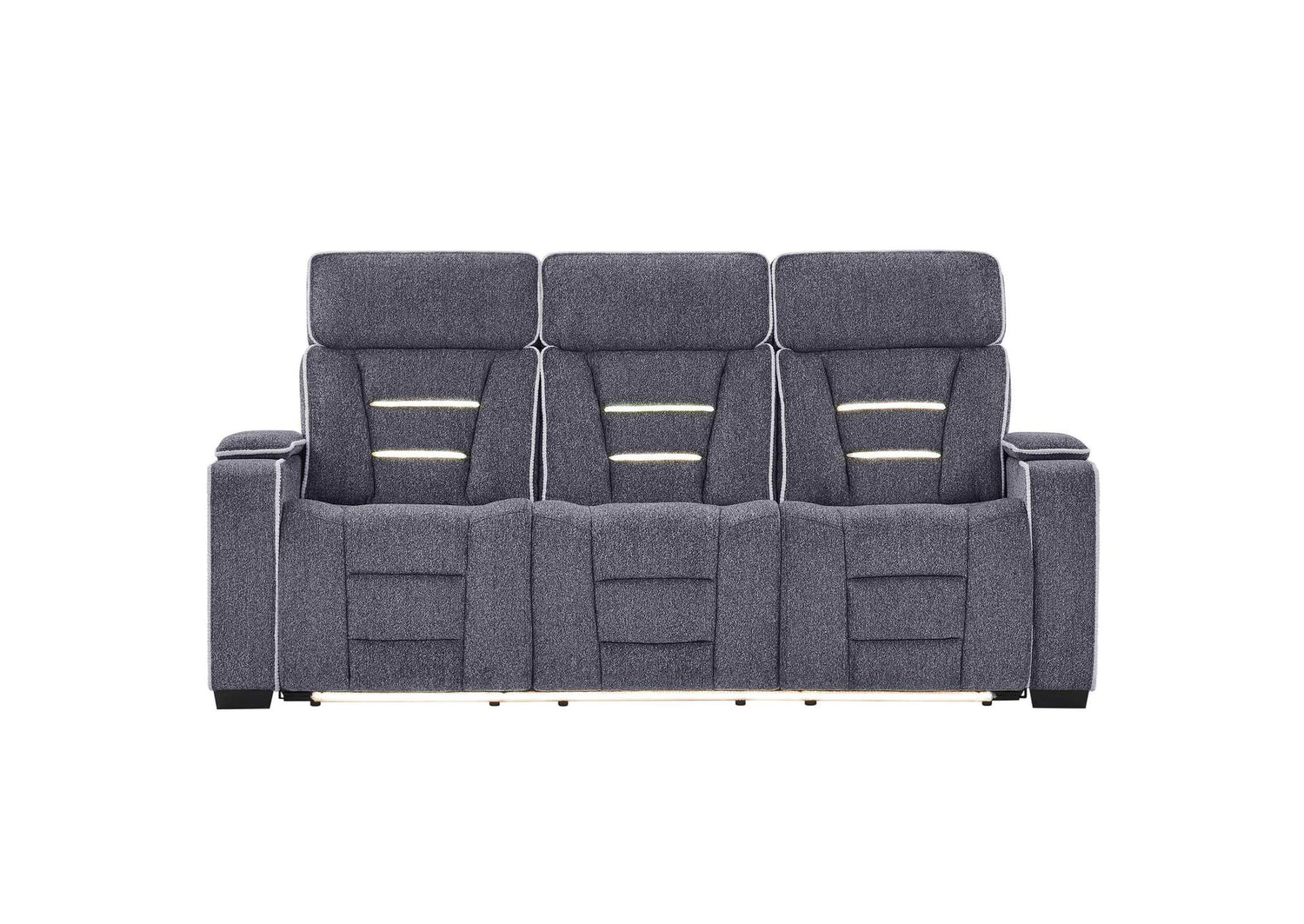 U1895-GREY-P2_RS U1895 GREY P2 RECLINING SOFA WITH IS AND LED