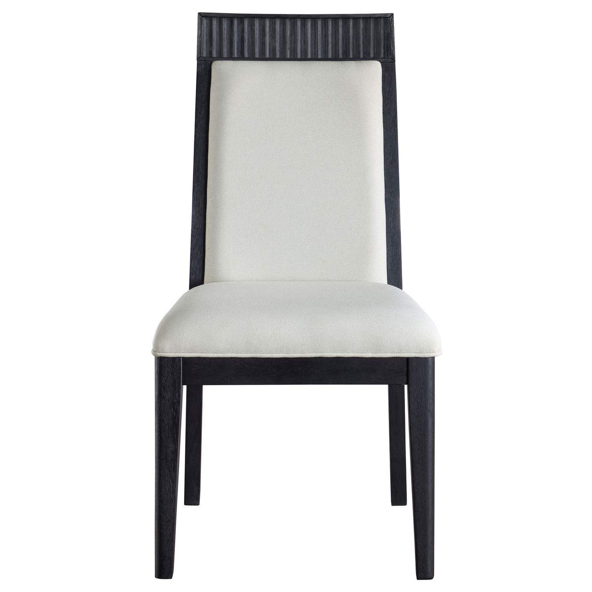 108231-S5A Brookmead 5-piece Extension Leaf Dining Table Set Black