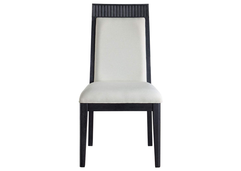 108231-S7A Brookmead 7-piece Extension Leaf Dining Table Set Black