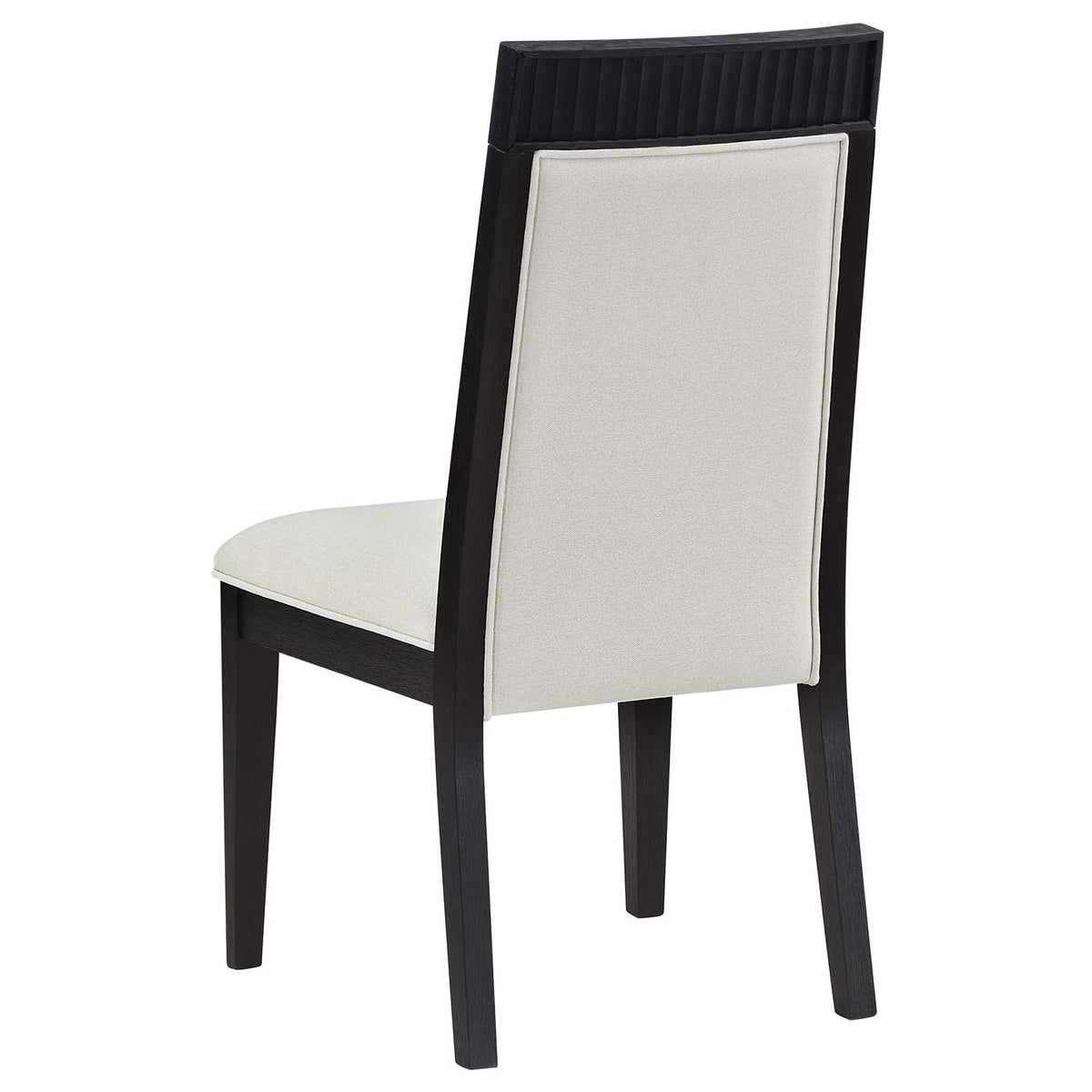 108231-S7A Brookmead 7-piece Extension Leaf Dining Table Set Black