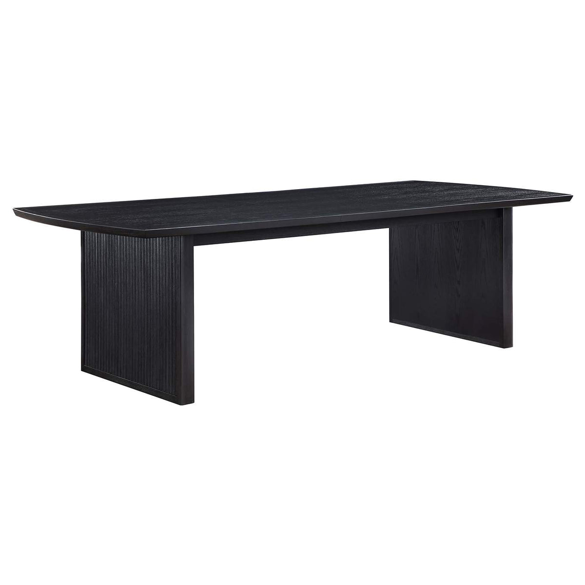 108231-S9A Brookmead 9-piece Extension Leaf Dining Table Set Black