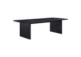 108231 Brookmead 100-inch Extension Leaf Dining Table Black