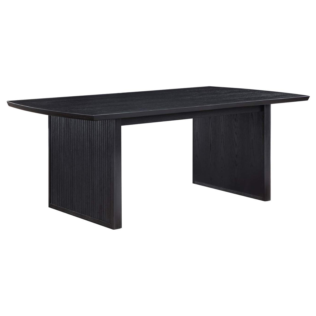 108231 Brookmead 100-inch Extension Leaf Dining Table Black
