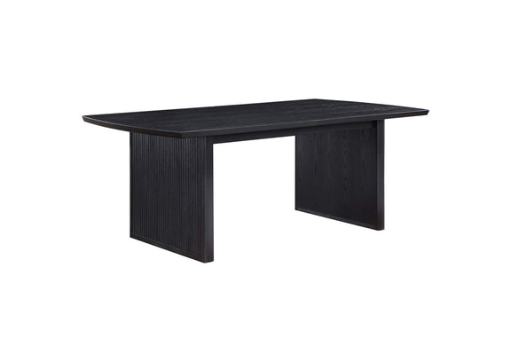 108231 Brookmead 100-inch Extension Leaf Dining Table Black