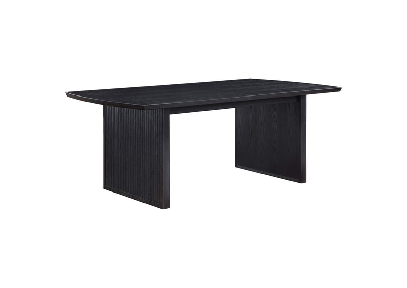 108231 Brookmead 100-inch Extension Leaf Dining Table Black