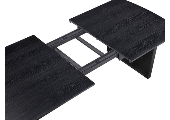 108231 Brookmead 100-inch Extension Leaf Dining Table Black