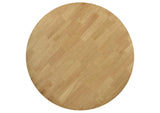108440-S5 Elowen 5-piece Round Solid Wood Dining Set Light Walnut