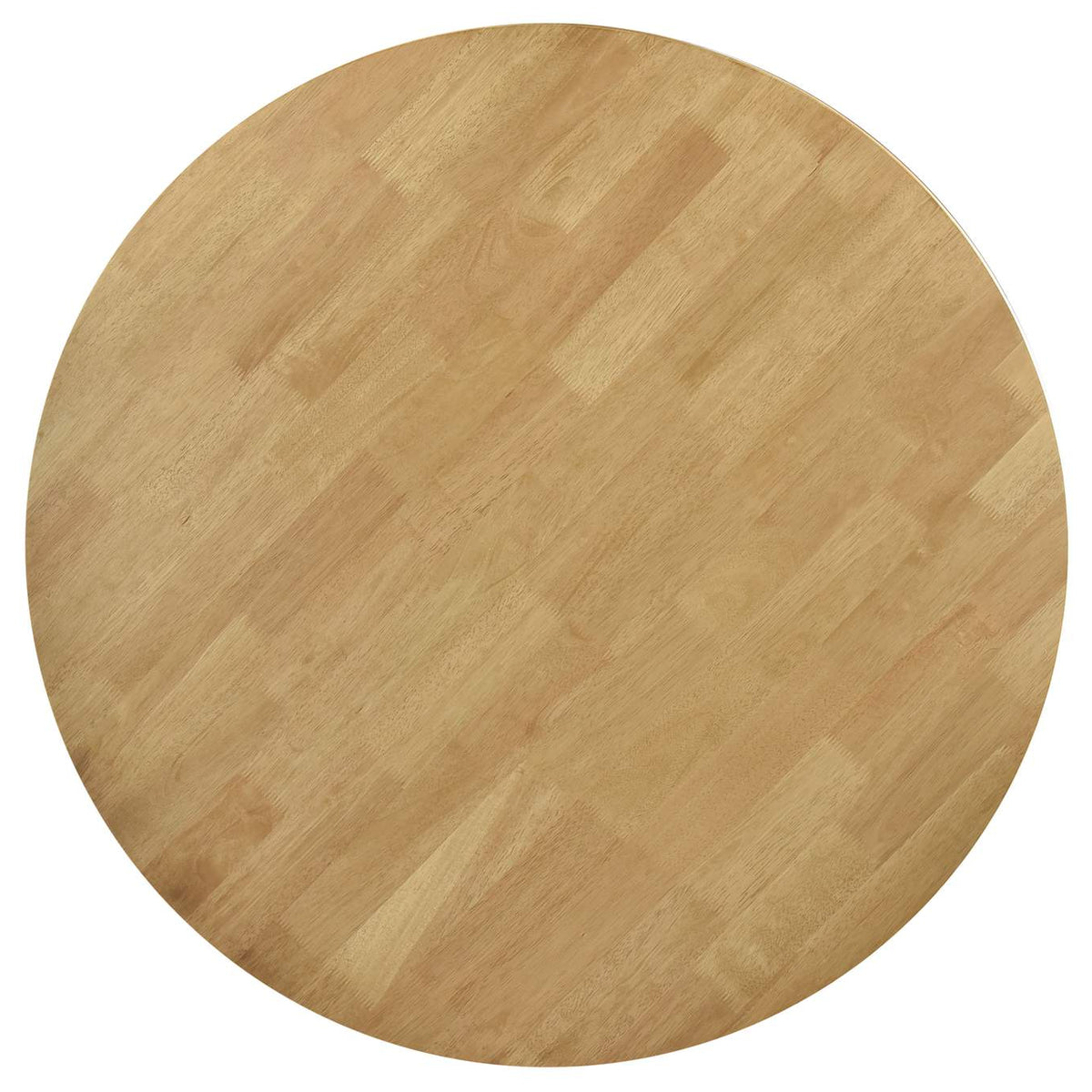 108440 Elowen Round 42-inch Solid Wood Dining Table Light Walnut