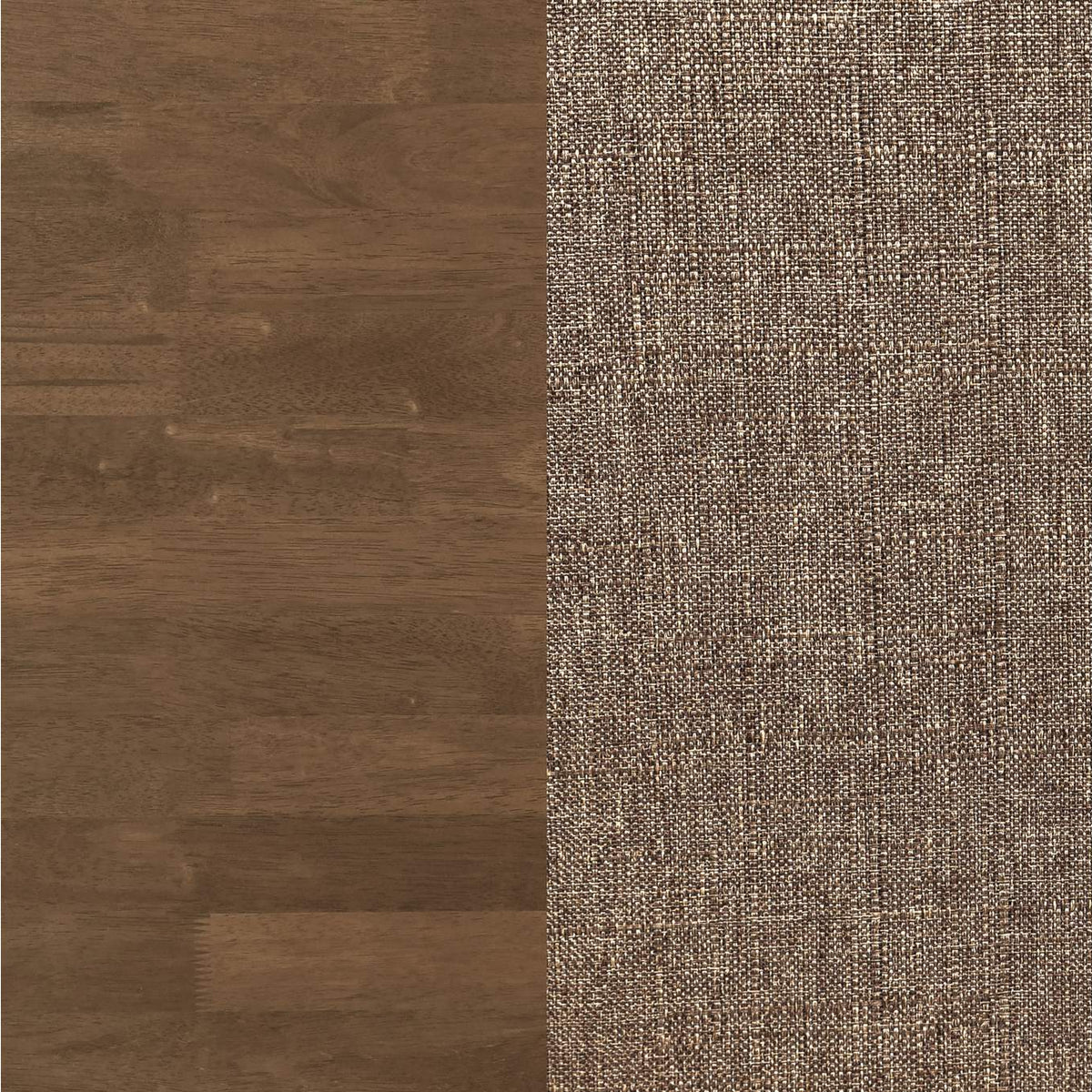 108462 Dortch Dining Side Chair Walnut and Brown (Set of 2)