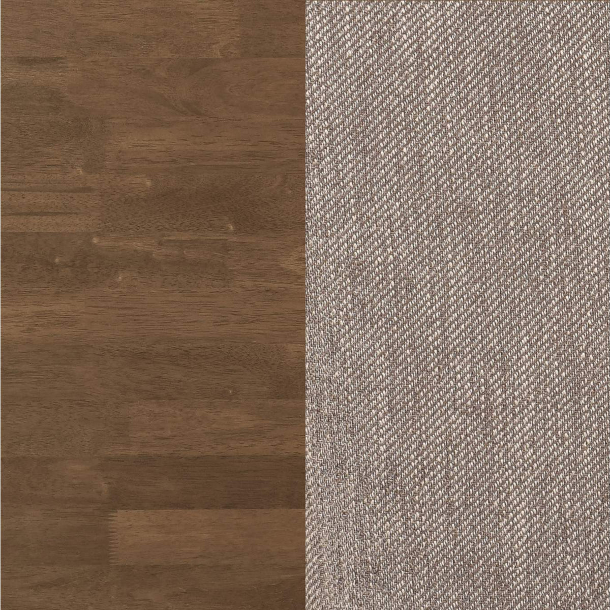 108472 Dinah Wood Wishbone Dining Side Chair Walnut (Set of 2)