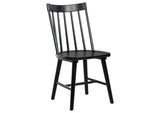 108540-S6B Middleton 6-piece Extension Leaf Dining Set Brown and Black
