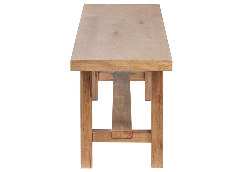 108540-S6 Middleton 6-piece Extension Leaf Dining Set Brown and Beige