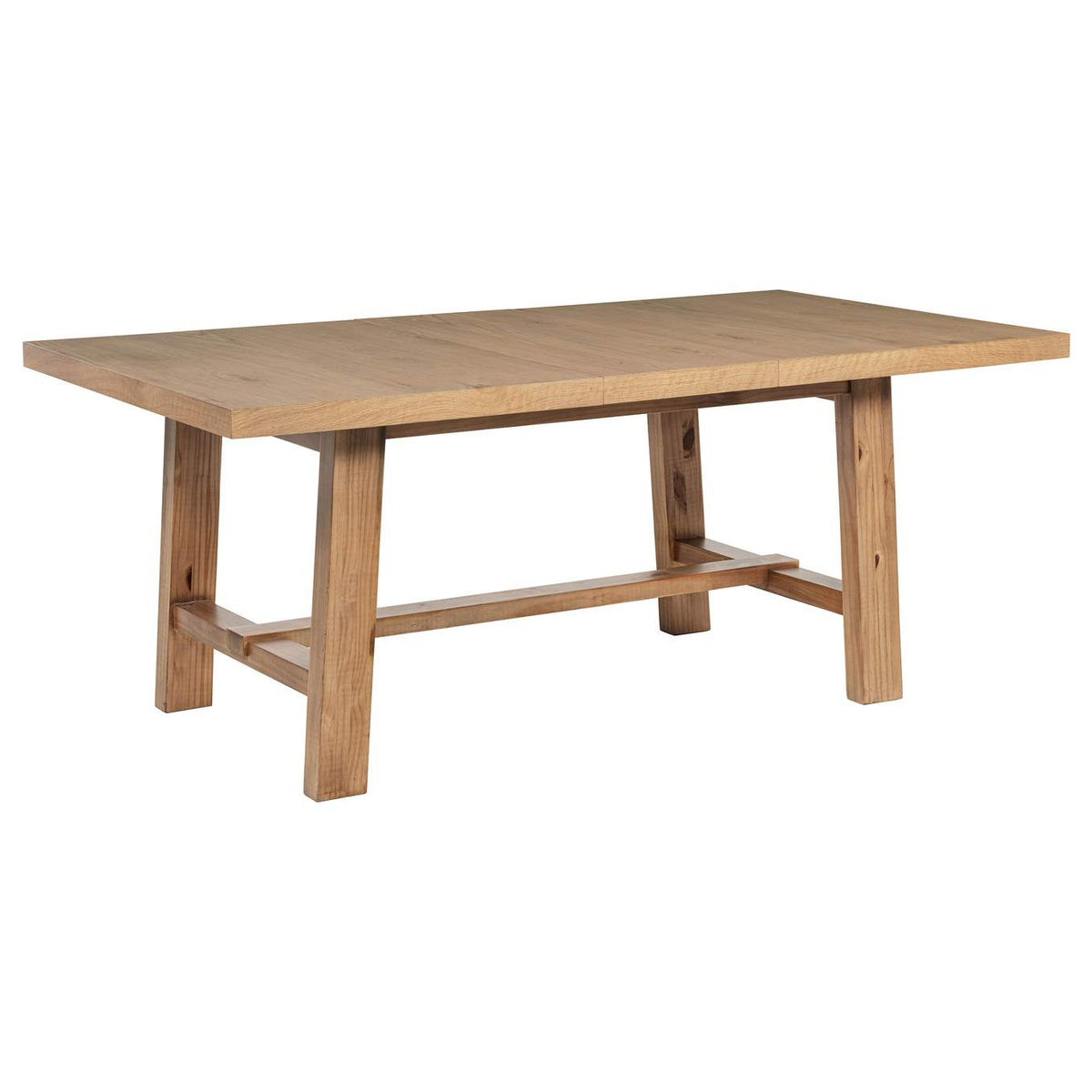 108540-S7 Middleton 7-piece Extension Leaf Dining Set Brown and Beige