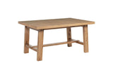 108540 Middleton 76-inch Extension Leaf Dining Table Natural Brown