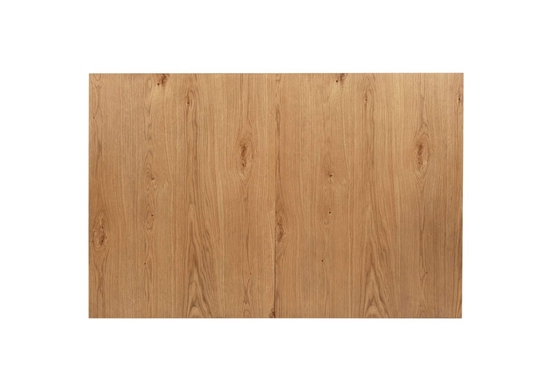 108540 Middleton 76-inch Extension Leaf Dining Table Natural Brown