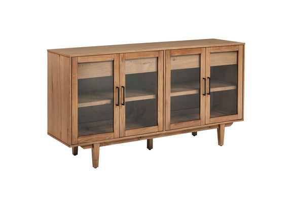 108541-S10N Middleton 10-piece Extension Leaf Dining Set Natural Brown