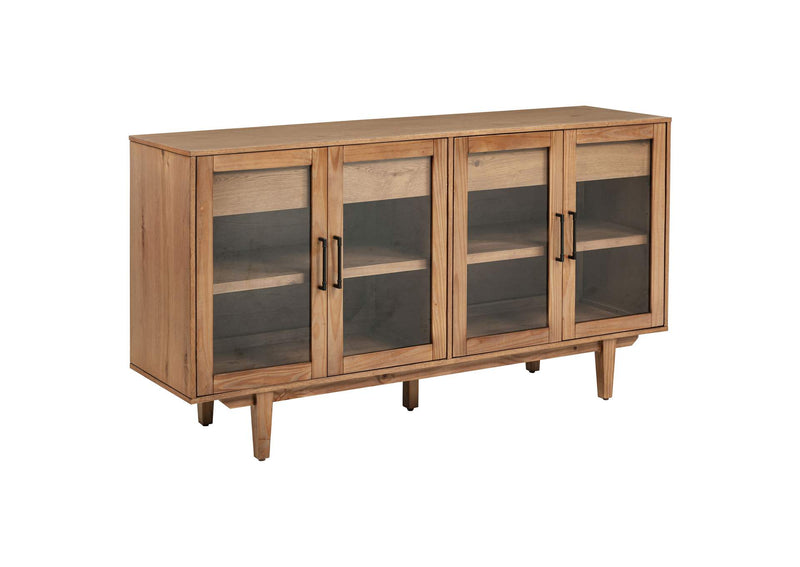 108541-S10N Middleton 10-piece Extension Leaf Dining Set Natural Brown