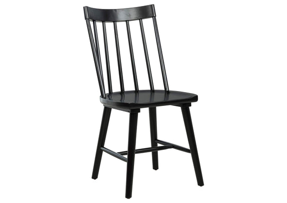 108541-S7B Middleton 7-piece Extension Leaf Dining Set Brown and Black