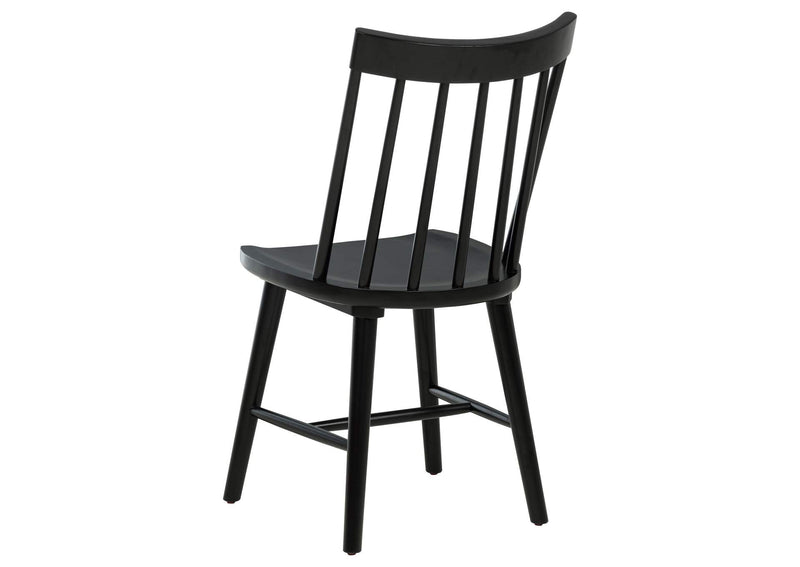 108541-S9B Middleton 9-piece Extension Leaf Dining Set Brown and Black
