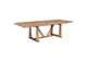 108541 Middleton 106-inch Extension Leaf Dining Table Natural Brown