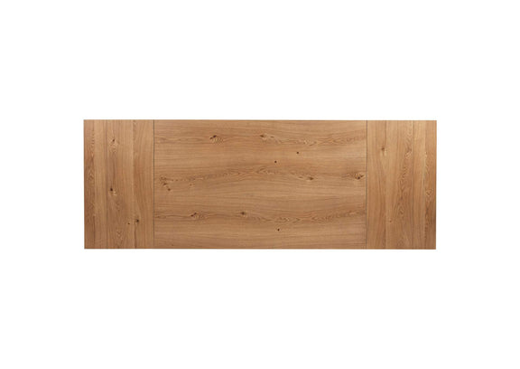 108541 Middleton 106-inch Extension Leaf Dining Table Natural Brown