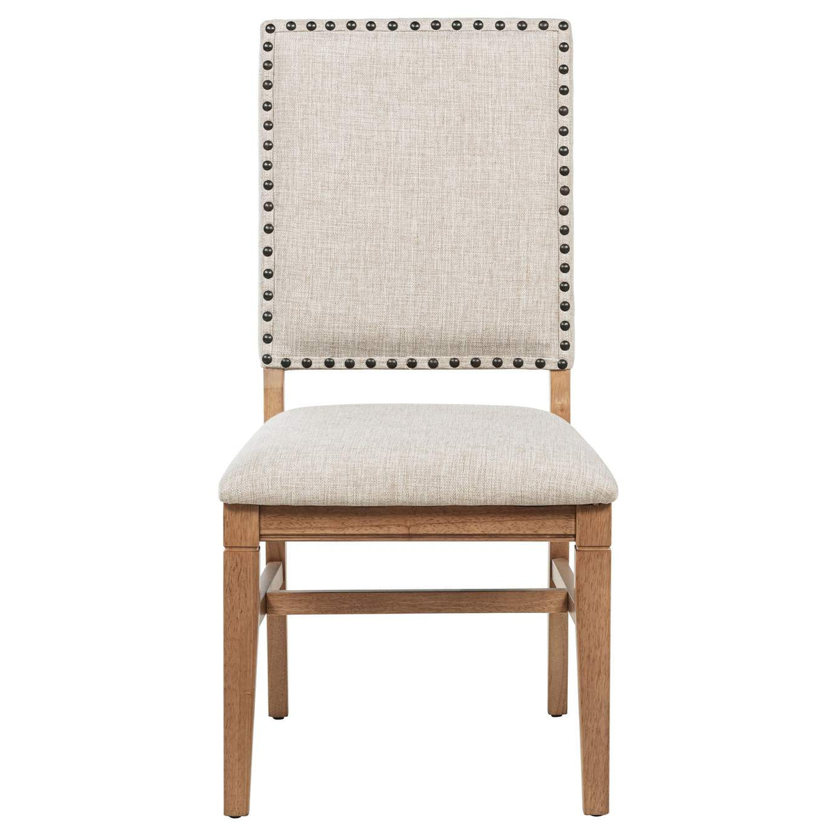 108542 Middleton Upholstered Dining Side Chair Beige (Set of 2)